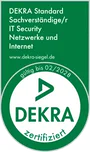 DEKRA-Siegel Sachverständiger IT-Sicherheit